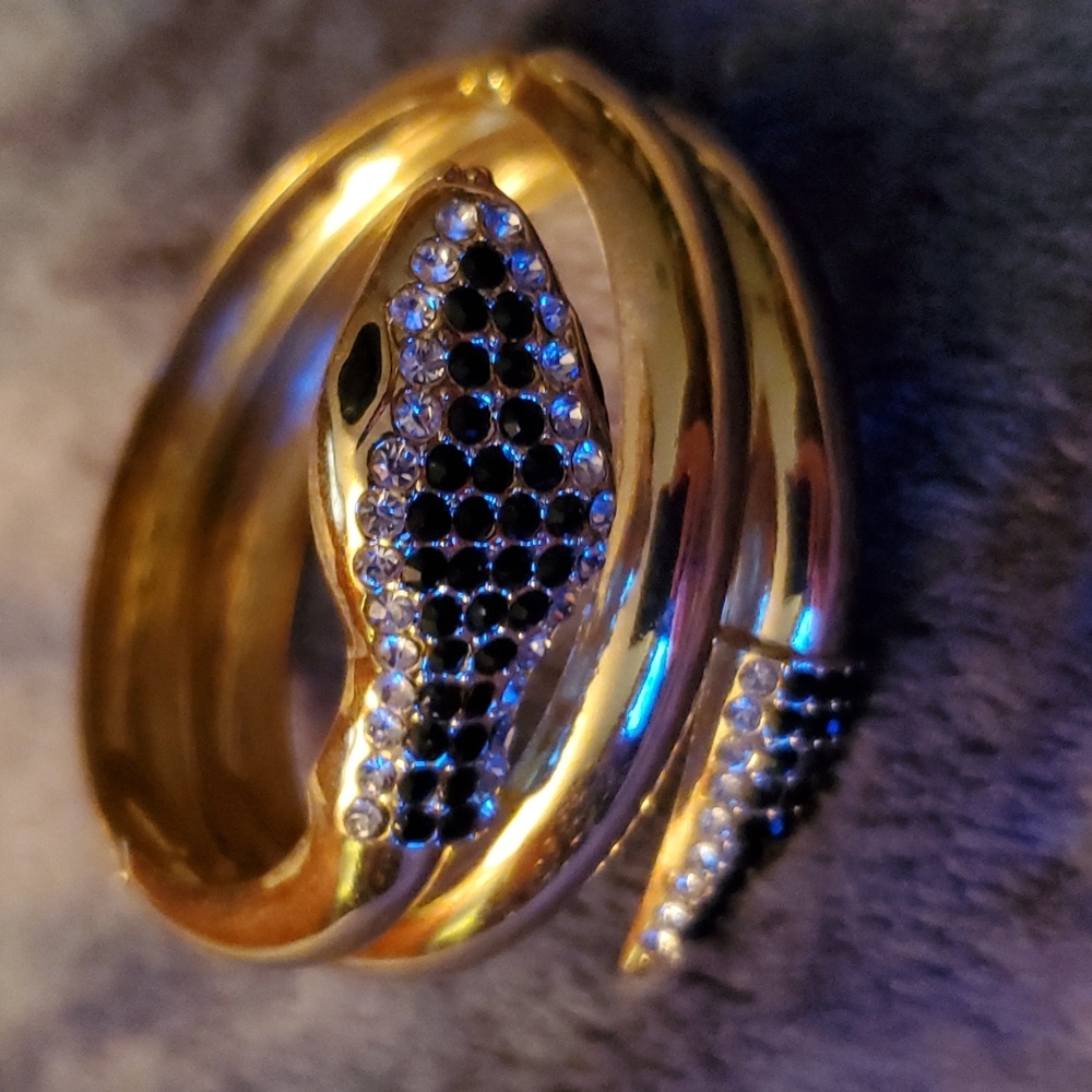 women's snake bangel bracelet